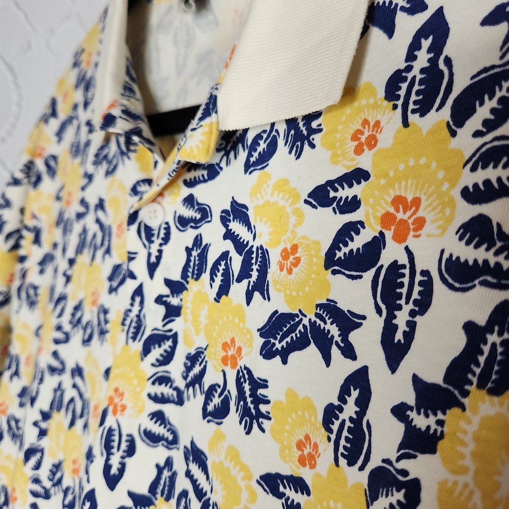 Ben Sherman Tropical Polo Size LARGE